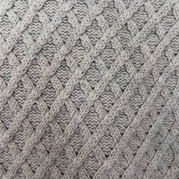 Vince Women's 50/50 Wool and Yak Cable Knit Turtleneck Sweater - Oatmeal, Small - Picture 7 of 7